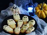 Langues de chat momies chocolat blanc {Halloween}