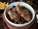 Lapin à la tapenade