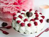 Layer cake chocolat framboises