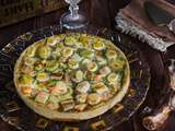 Quiche poireaux saumon