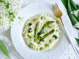 Risotto asperges ail des ours