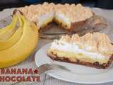 Tarte banane choco coco meringuée {ny delicatessen}