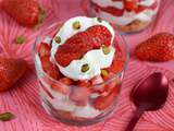 Trifle aux fraises