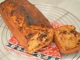 Cake a la banane et au chocolat - Banana bread with Choc Chunk