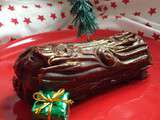 Buche de Noël au chocolat au lait ! Recette simplissime