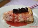 Cheesecake abricot cerise et cerise amarena