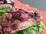 Viande rouge, oignons rouge et vin rouge, c'est en juin chez Cookingout