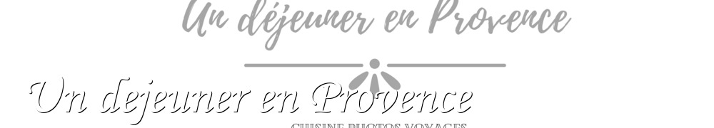 Recettes de Un dejeuner en Provence