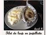 Filet de loup en papillotte