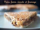 Pain farci à la viande et au fromage