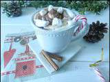 Chocolat chaud guimauve et chantilly