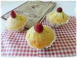 Muffins citron, framboise