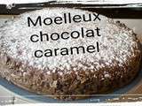 Moelleux chocolat caramel