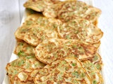 Crêpes fèves et petits pois