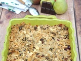 Crumble fruits et chocolat