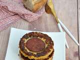 Galettes chou fleur chorizo