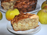 Gâteau pommes sans sucre