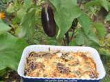 Gratin aubergines tomates feta