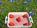 Pudding de chia fruits rouges