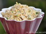 Rillettes de sardines et pois chiche