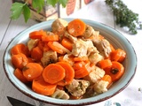 Sauté de porc aux carottes