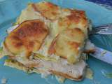 Lasagnes poireaux et poulet