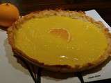 Tarte coco orange curd