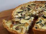 Tarte aux courgettes, thon et maquereaux