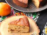 Gâteau d'oranges aux amandes et au chocolat