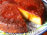 Gâteau de manioc au caramel et au rhum