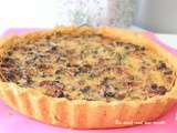 Tarte moule chorizo sur une pâte brisée paprika piment d’espelette