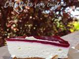 Cheesecake aux framboises recette sans cuisson