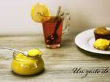 Zeste pour garnir: lemon curd