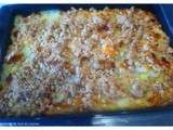 Crumble de haddock en parmentier