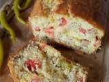 Cake thon/tomates/amandes/piments doux