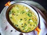 Clafoutis de courgettes curry/coco