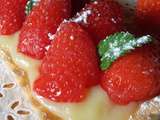 Tarte aux fraises