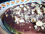 Tarte crue kiwi/chocolat