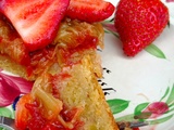 Tarte fraise-rhubarbe