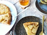 Tarte Tatin aux poires et au miel