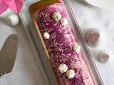 Bûche « Myrtille coquine », de Christophe Felder