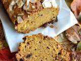 Cake au potimarron, raisins et amandes