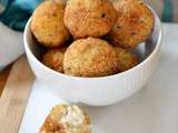 Croquettes de riz au lait, coeur aux Carambar ou Chamallow