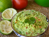 Faux « Guacamole » , au brocoli, de Juan Arbelaez