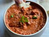 Muhammara, crème de poivrons rôtis, noix et mélasse de grenade