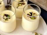 Panna cotta safran-cardamome