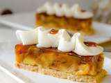 Pommes façon tatin, sablé sésame et chantilly mascarpone, de Jean-François Pantaléon