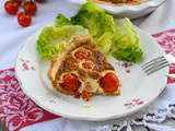 Quiche aux tomates cerises et feta