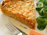 Quiche de carottes au thon