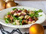 Salade de haricots blancs et gésiers de canard